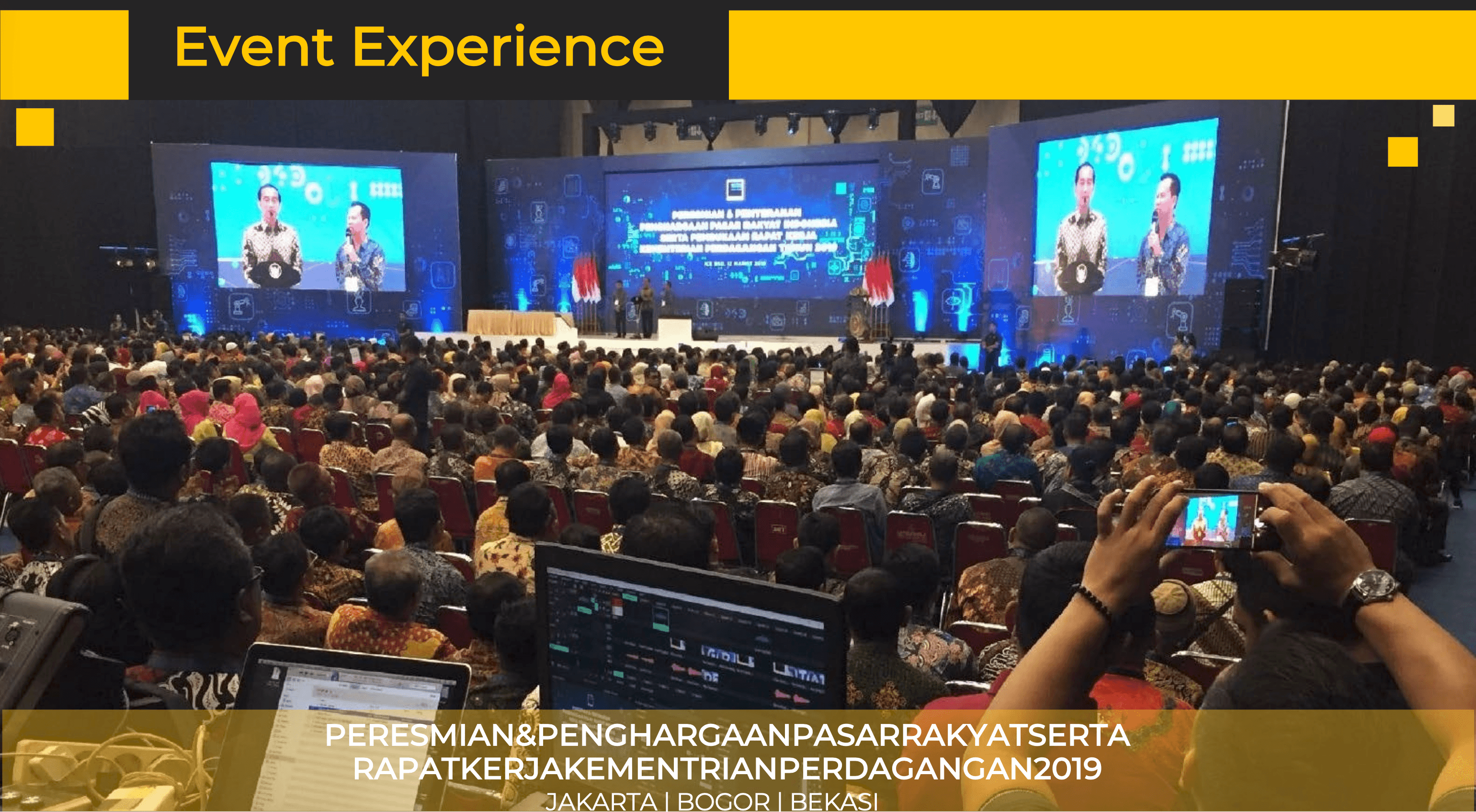 Peresmian & Penghargaan Pasar Rakyat Serta Rapat Kerja Kementrian Perdagangan 2019